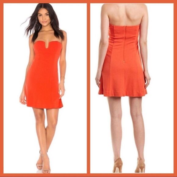 Finders Keepers Dresses & Skirts - FINDERS KEEPERS NIGHTTIDE MINI DRESS ORANGE XS